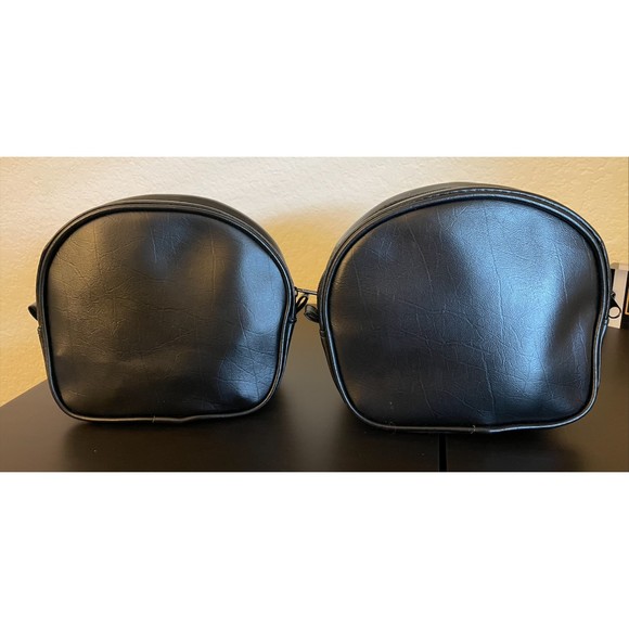 Two Black Cosmetic Cases/Medical Bags/Toiletry Bags/Pouches - Picture 2 of 7